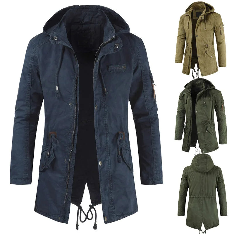 Lune London | Men's Winter Jacket with Hood & Insulating