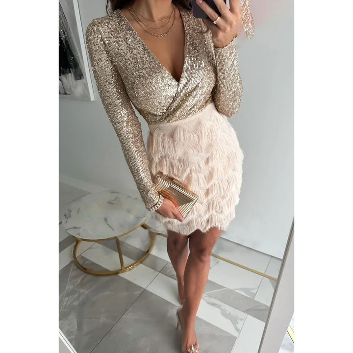 Lune London | Elegant Party Dress with Sequins