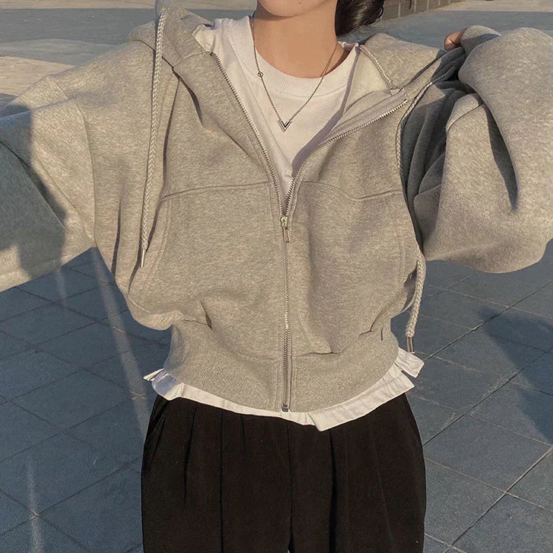 Lune London | Large Sweatshirts with Zipper