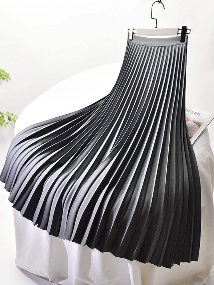 Lune London | Pleated Skirt with High Waist