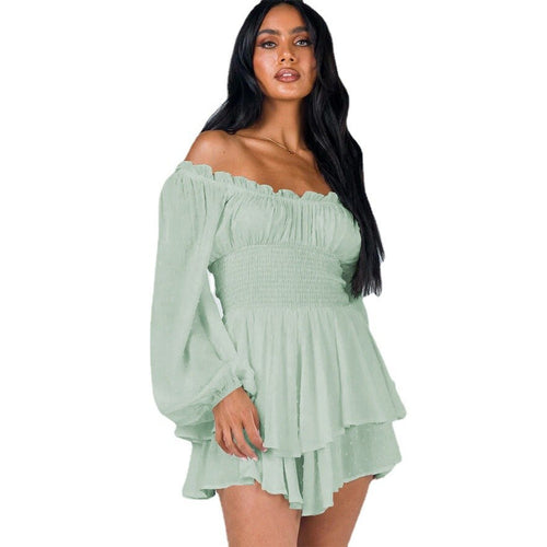 Lune London | Ruffle Shoulder Dress