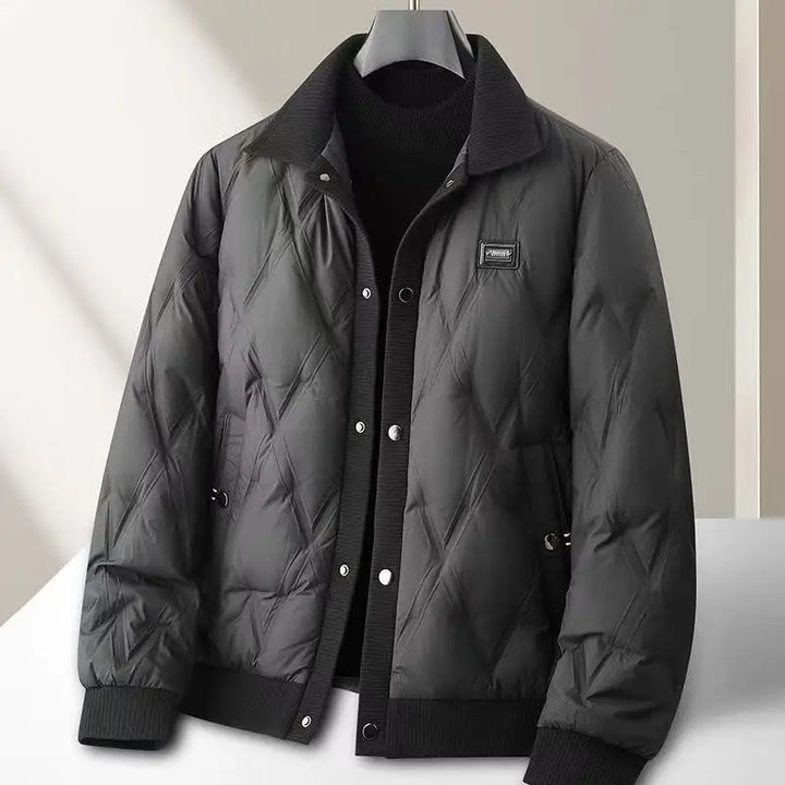 Lune London | Padded quilted jacket - Casual cut with ribbed collar and cuffs