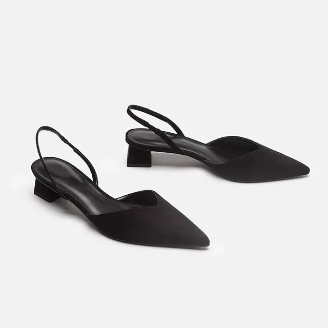 Lune London | Delicate Slingback Pumpsandal with Pointed Toe