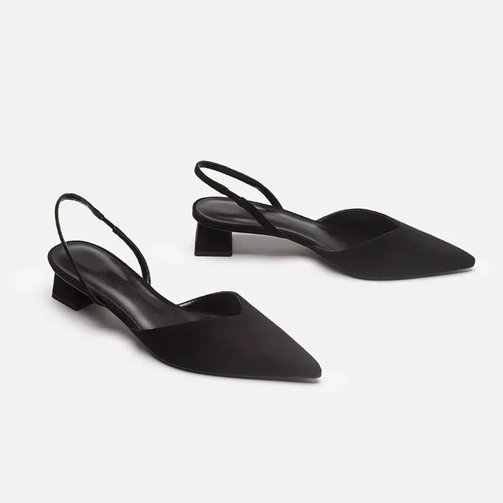 Lune London | Delicate Slingback Pumpsandal with Pointed Toe
