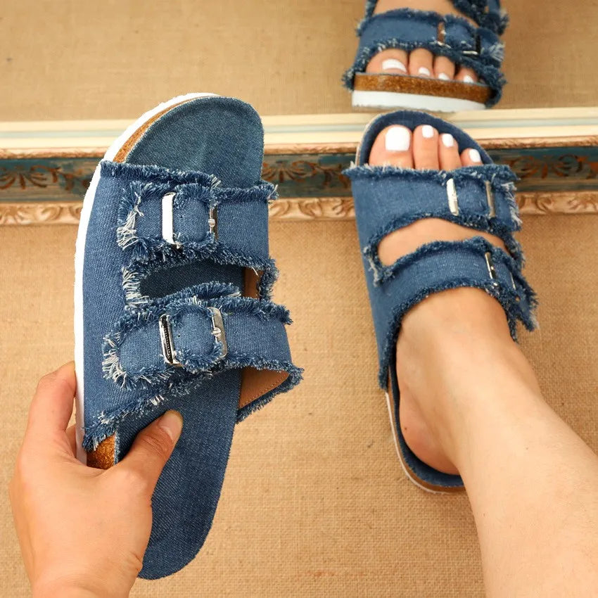 Lune London | Denim Style Sandals