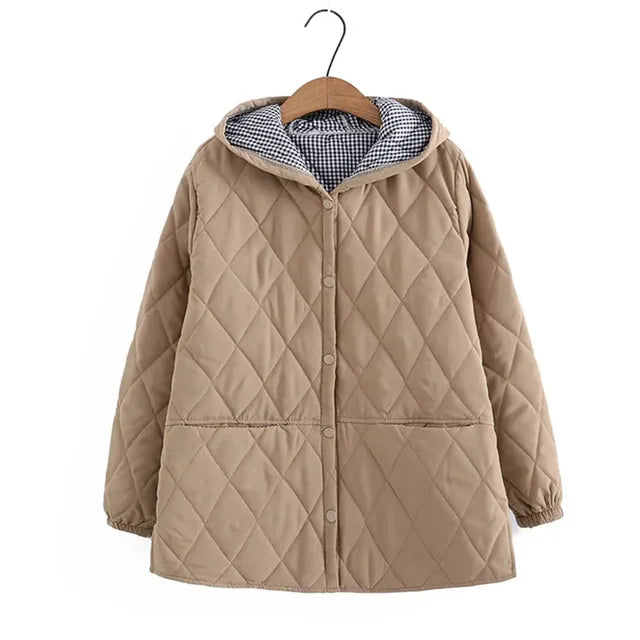 Lune London | Plus Size Winter Jacket Made Of Cotton for Women