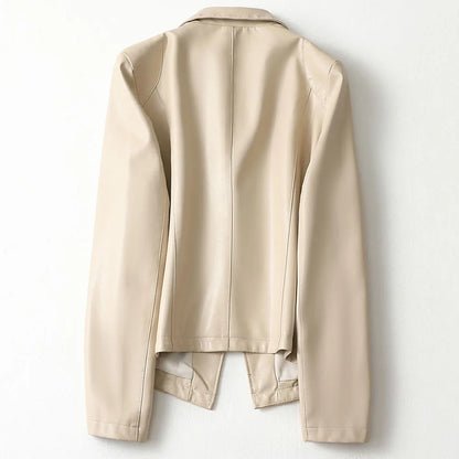Lune London | Lamb Leather Blazer