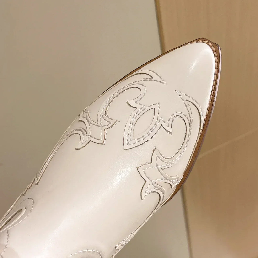 Lune London | Embroidered Cowboy Boots