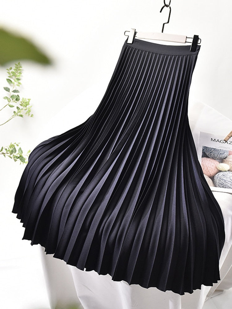 Lune London | Pleated Skirt with High Waist
