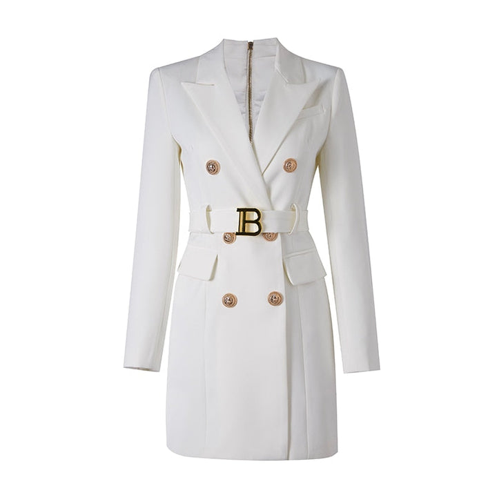 Lune London | Long Coat Women - Timeless Elegance & Flattering Cut