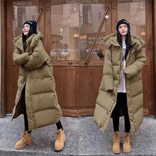 Lune London - Long down jacket - Style with hood