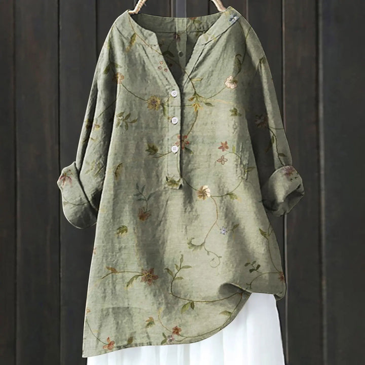Lune London | Casual Blouse with Floral Print