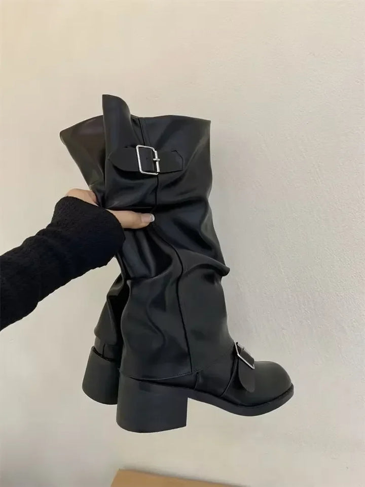 Lune London | Knee-high Platform Springs