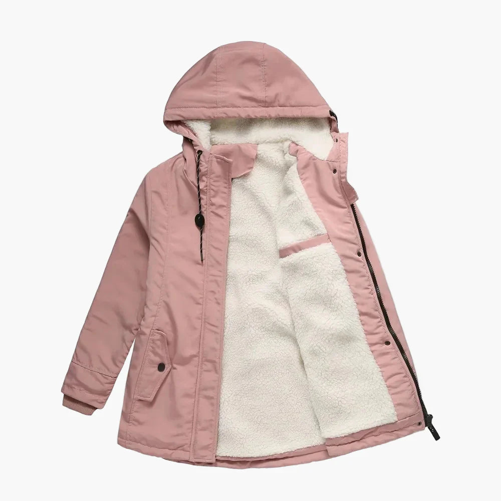 Lune London | Winter jacket with hood - Fashion leisure jacket for autumn and winter