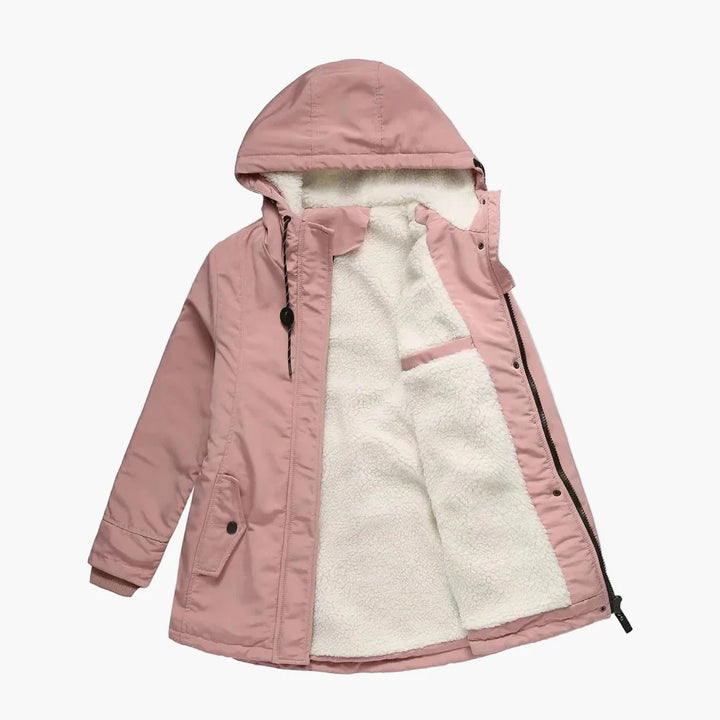 Lune London | Winter jacket with hood - Fashion leisure jacket for autumn and winter