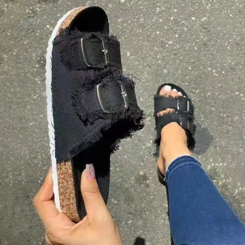 Lune London | Denim Style Sandals