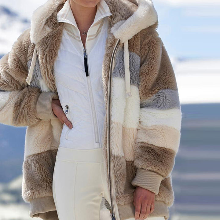 Lune London | Fleece jacket with hood