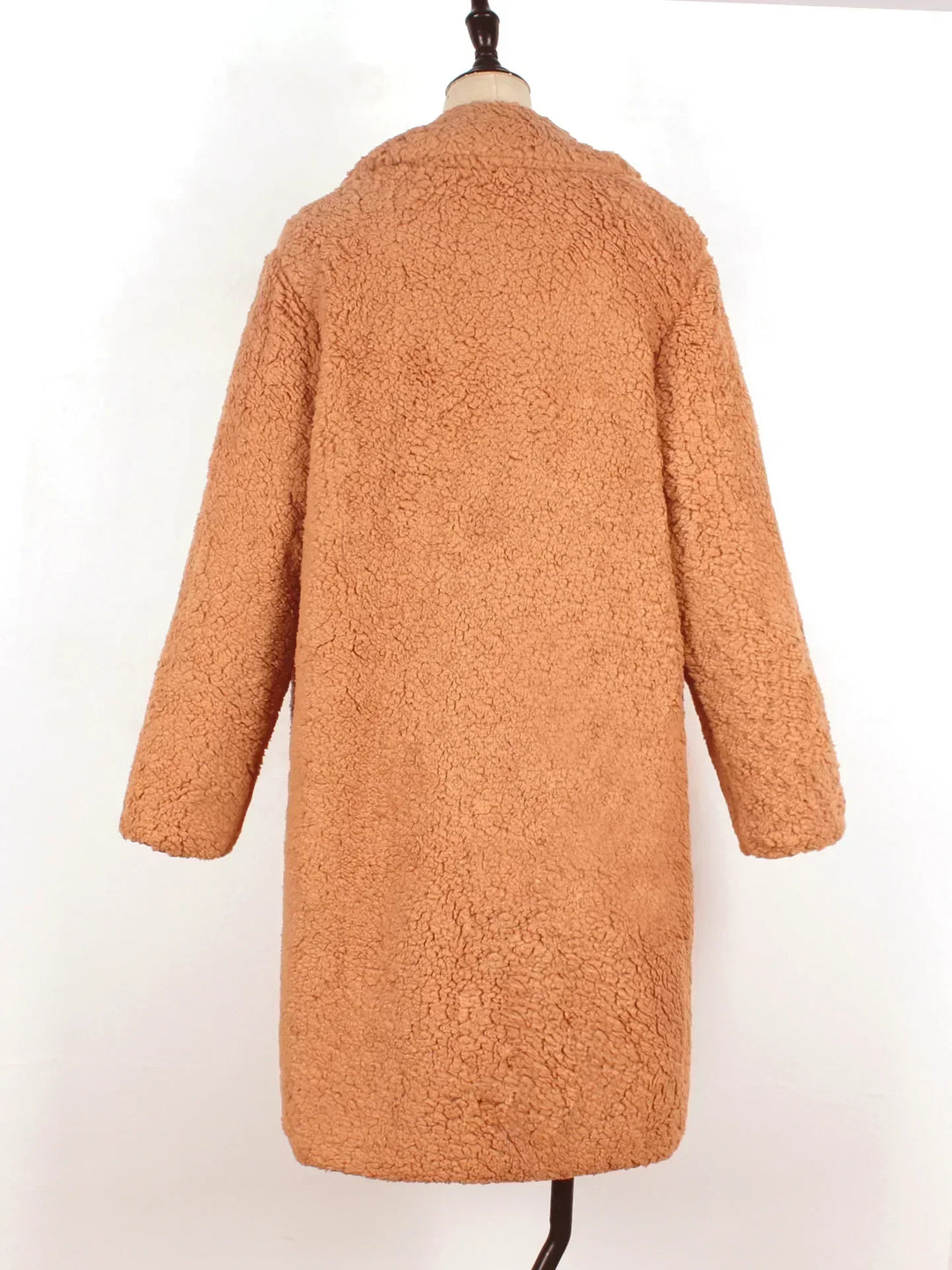 Lune London | Teddy Coat - Soft and Warm - Oversized Cut - Open Front - Long Sleeves