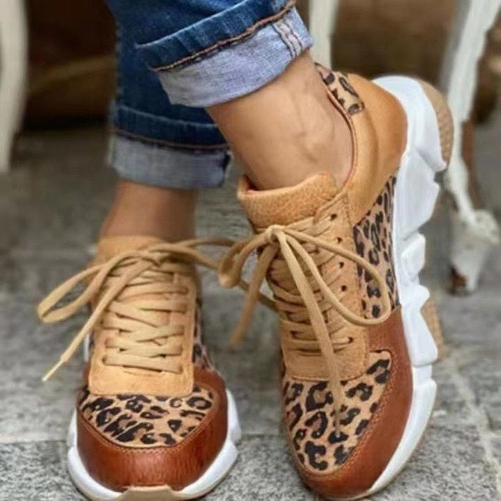 Lune London | Comfortable Women's Shoes with Leopard Print