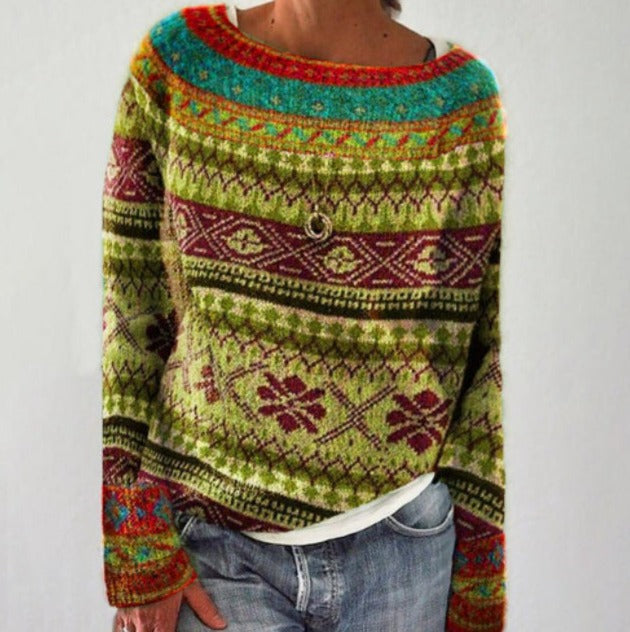 Chic und Stil | Knitted Sweater for Everyday and Leisure