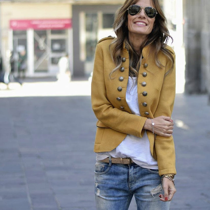 Lune London | Blazer with Modern Buttons for A Slim Trendy Look