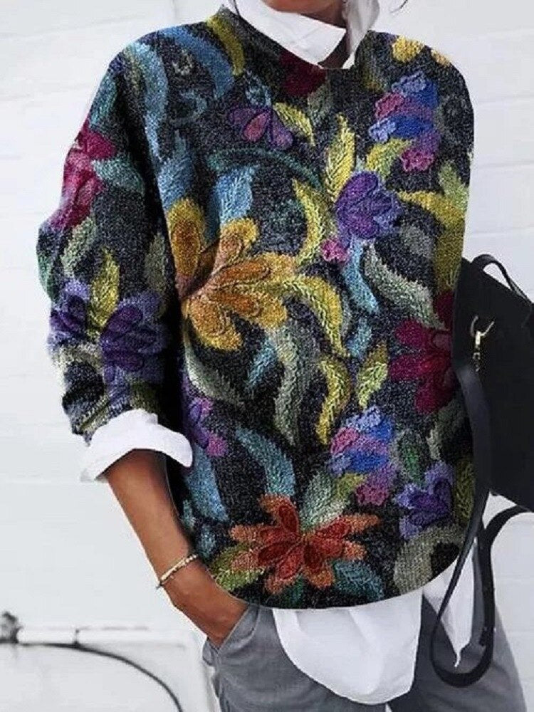Lune London | Fashionable Floral Sweater