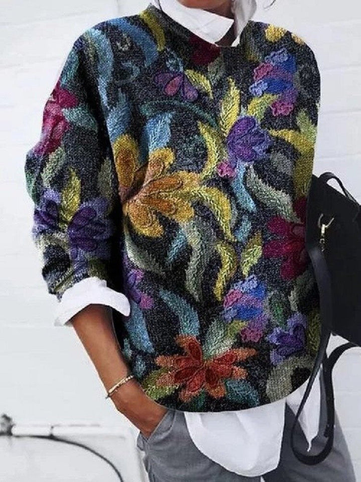 Lune London | Fashionable Floral Sweater