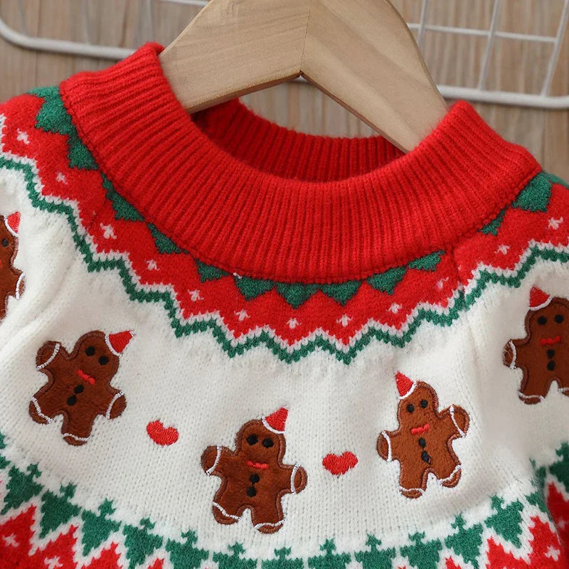 Lune London | Sweater for kids with teddy bear - Soft fleece sweater for boys and girls