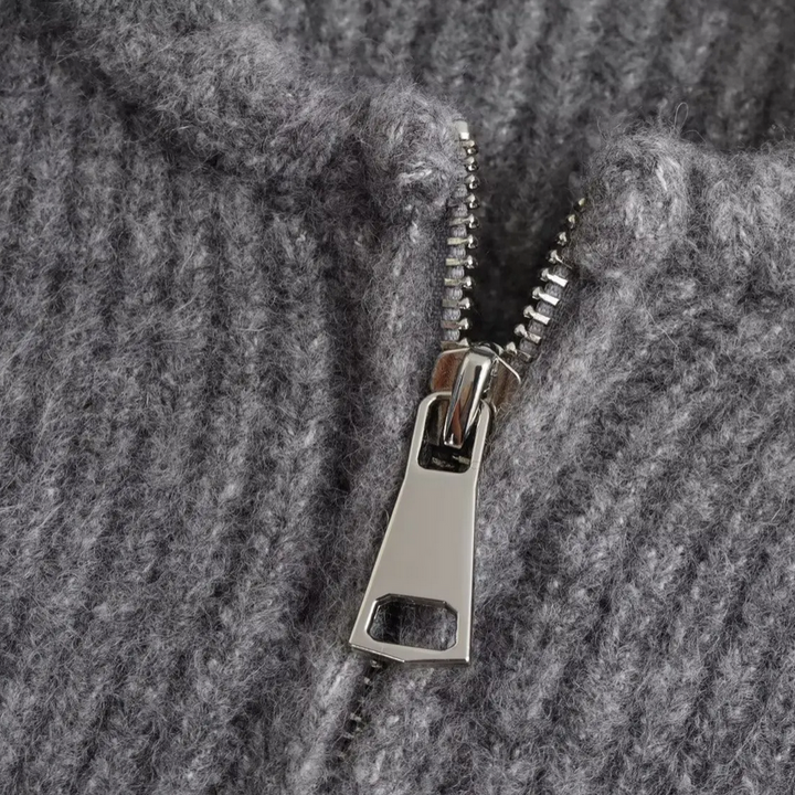 Chic und Stil | Cardigan with zipper