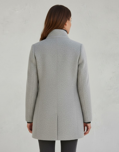Lune London | Elegant modern short coat transition jacket for everyday and work