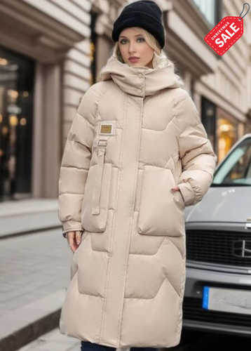 Lune London | Long quilted jacket cut