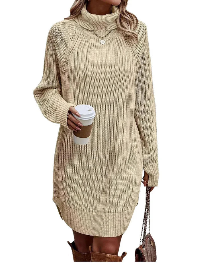Lune London | Knitted Ladies Sweat Dress with Collar
