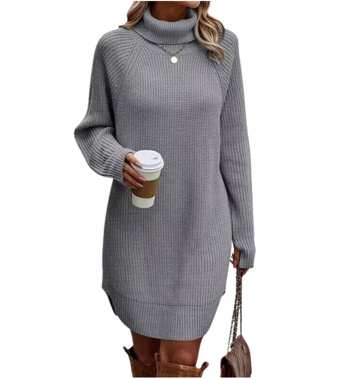 Lune London | Knitted Ladies Sweat Dress with Collar