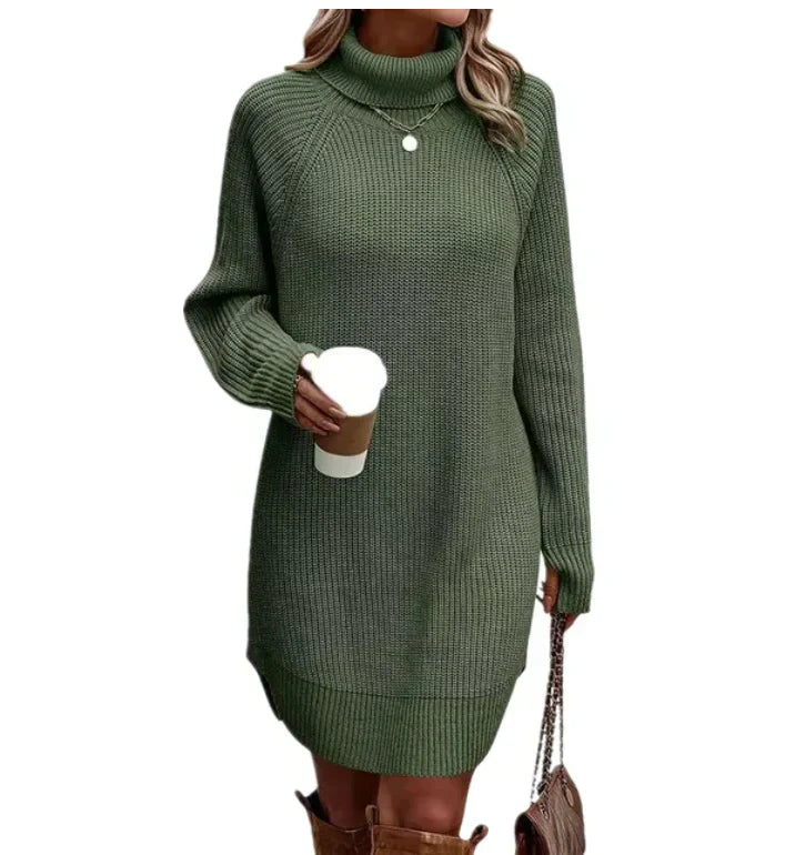 Lune London | Knitted Ladies Sweat Dress with Collar