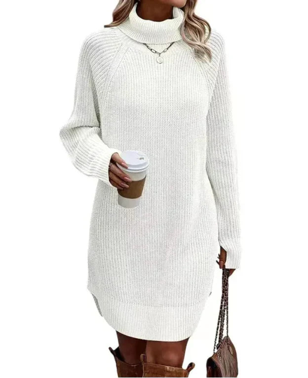 Lune London | Knitted Ladies Sweat Dress with Collar