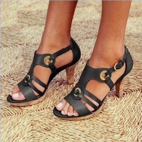 Lune London | Bohemian Sandals with High Heel