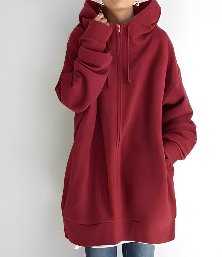 Lune London | Fleece Hoodie with Zipper
