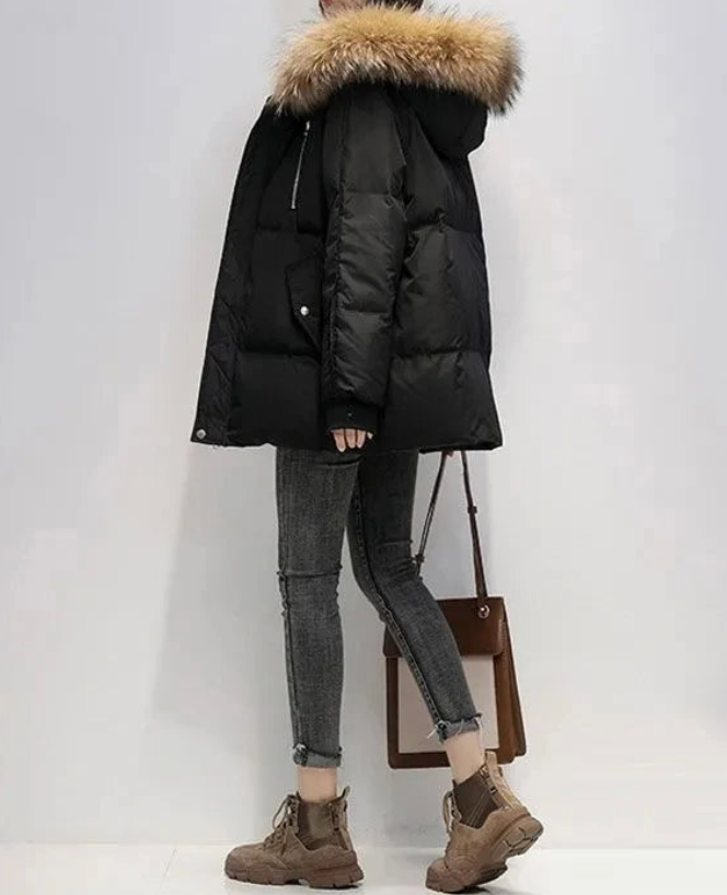 Lune London | Winter with Hood Made Of Faux Fur