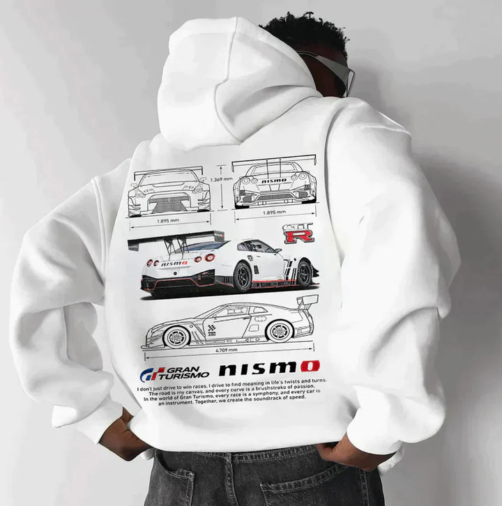 Lune London | Oversized Racing Hoodie