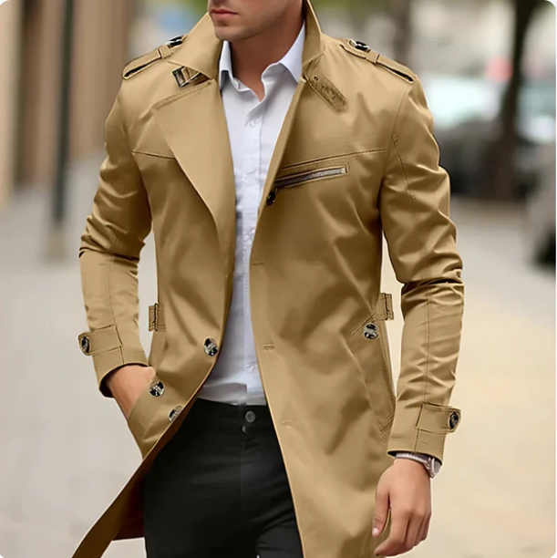 Lune London | Stylish Casual Trench Coat for Men
