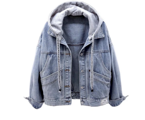 Lune London | Casual Women's Denim Jacket with Hood
