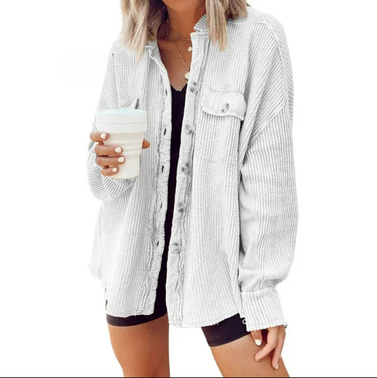 Lune London | irregular hoodie jacket in corduroy