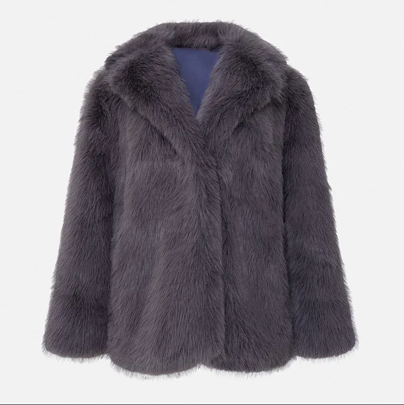 Lune London | Luxurious Jacket Made Of Soft Faux Fur for Women