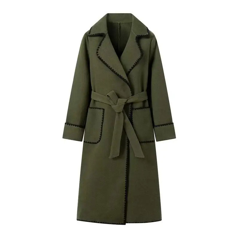 Lune London | manteau patchwork léger et plus long