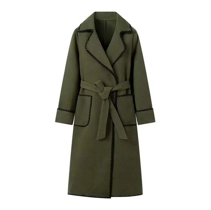 Lune London | manteau patchwork léger et plus long