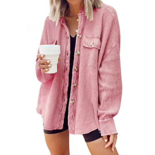 Lune London | irregular hoodie jacket in corduroy