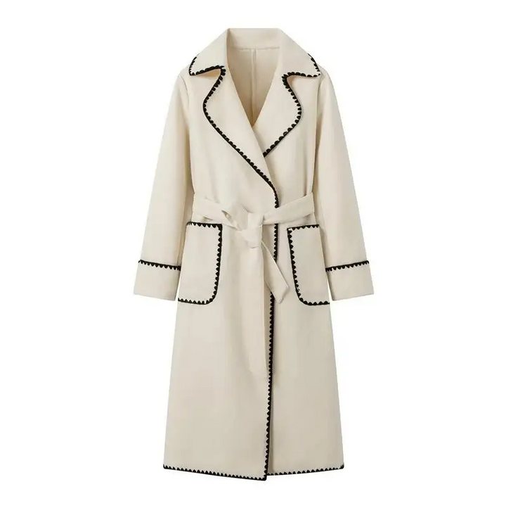 Lune London | manteau patchwork léger et plus long