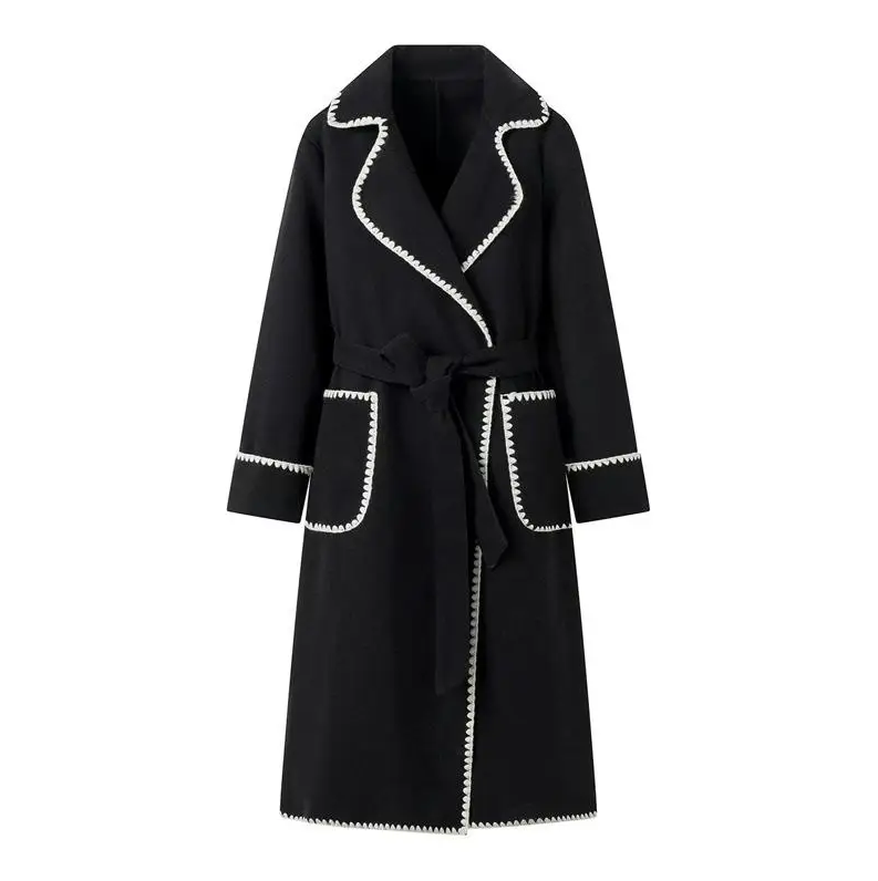 Lune London | manteau patchwork léger et plus long