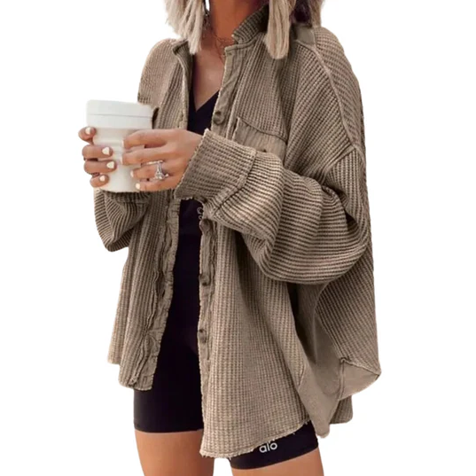 Lune London | irregular hoodie jacket in corduroy