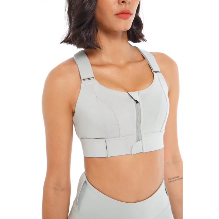 Lune London | Adjustable Zipper Sports Bra